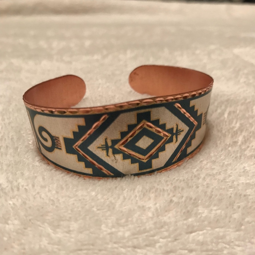 Handmade patterned bracelet